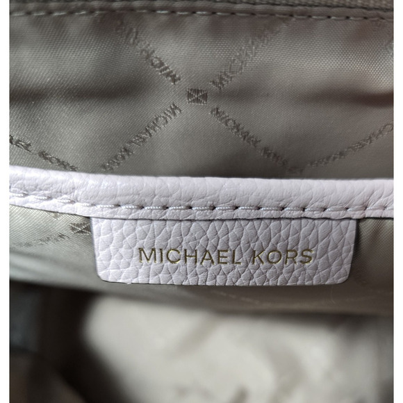 MICHAEL KORS Women’s Erin Medium Pebbled Leather Backpack Fawn MSRP $358 - Picture 14 of 14